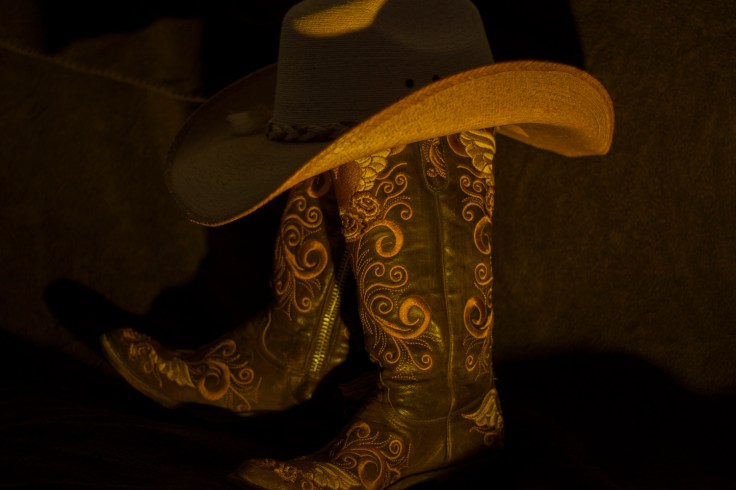 Cowboy boots and hat