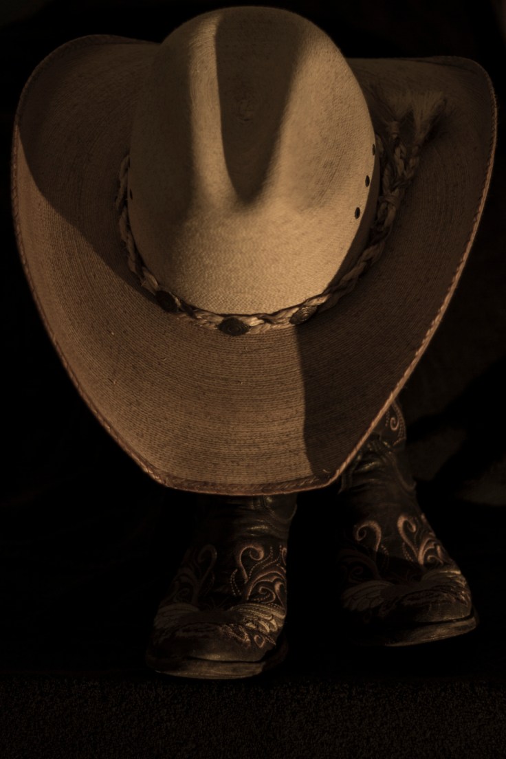 Cowboy boots and hat